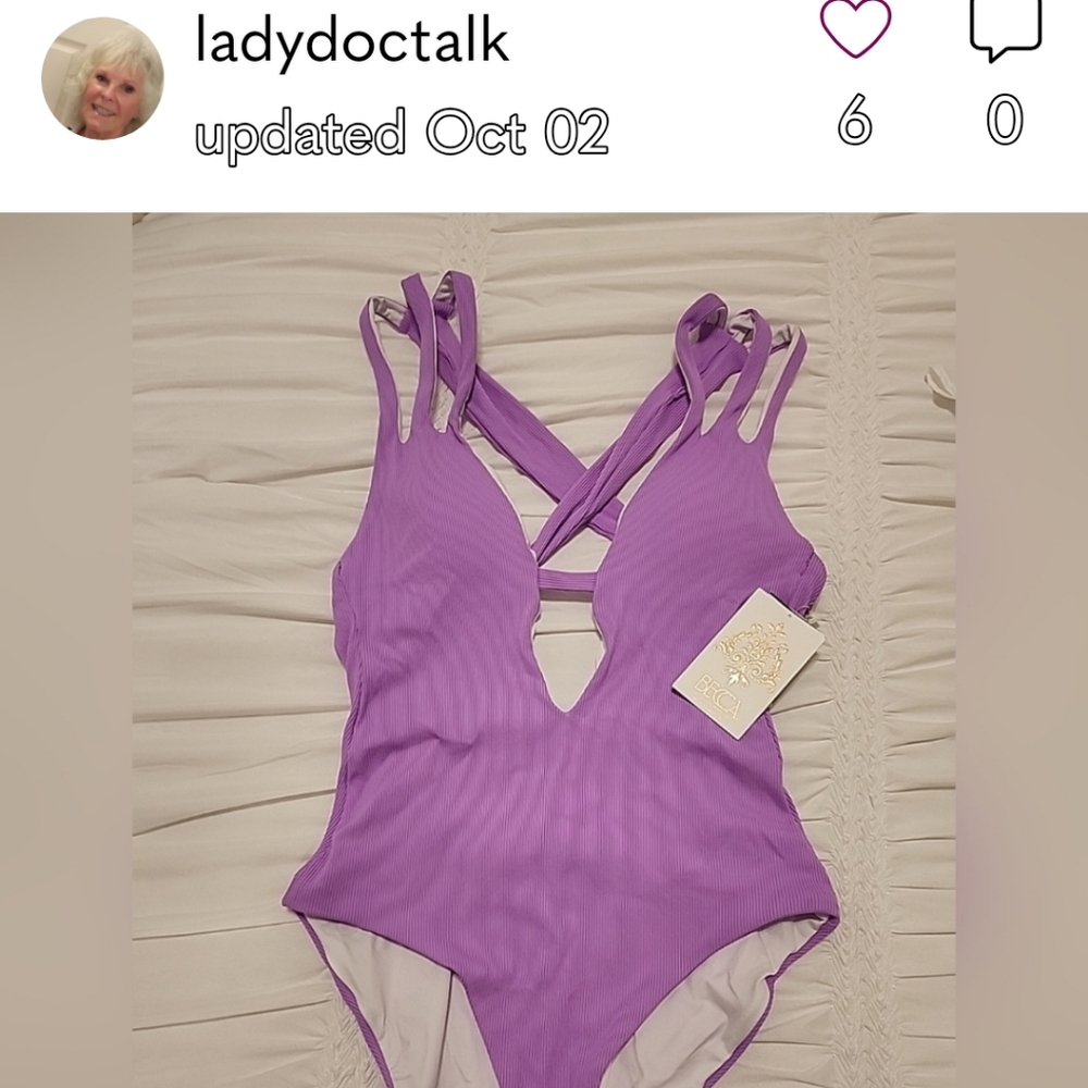 BECCA NWT SZ M Beachy Pool Party Vacation Sexy Quite Sexy Beach
